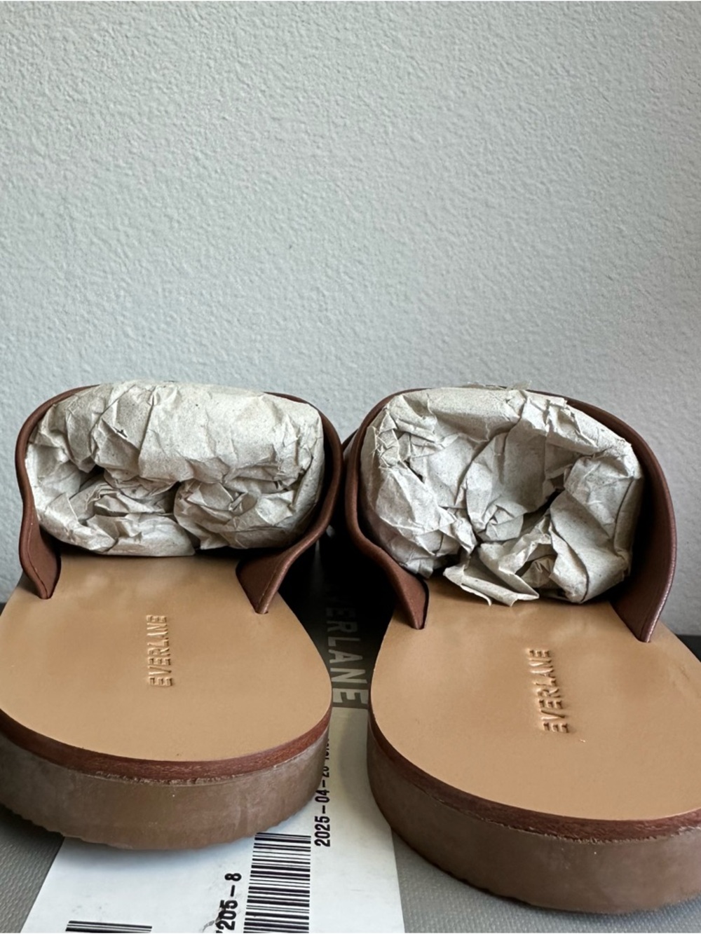 Everlane The Day Crossover Sandal in Sienna Brown Size: 6, NWB - Picture 4 of 15